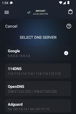 anycast翻墙android下载效果预览图